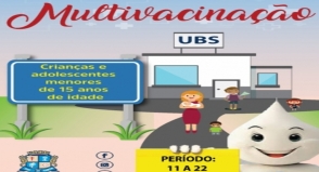 Campanha de Multivacinação 2017 começa na próxima segunda, 11
