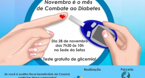 Cassind realiza evento em alusão ao Dia do Combate ao Diabetes