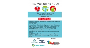 Cassind divulga programação do Dia Mundial da Saúde