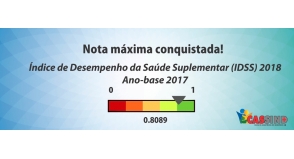 ÍNDICE DE DESEMPENHO DA SAÚDE SUPLEMENTAR IDSS 2018 – ANO BASE 2017