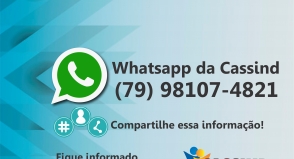 Cassind envia informativos através de lista de transmissão