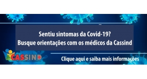 Cassind informa atendimento médico durante a pandemia