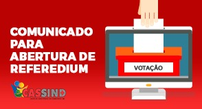 COMUNICADO PARA ABERTURA DE REFEREDIUM