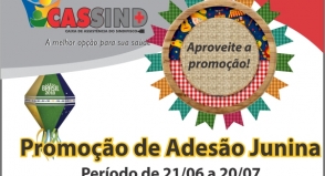 Cassind lança Promoção de Adesão Junina