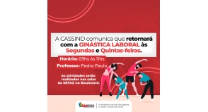 GINÁSTICA LABORAL NA SEFAZ